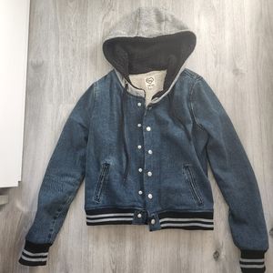 Carmar hooded Jean Jacket